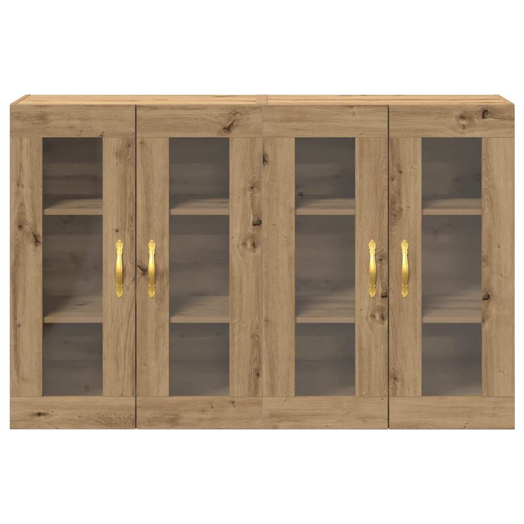 Zidni ormari 2 pcs Umjetnički hrast 69,5 x 34 x 90 cm