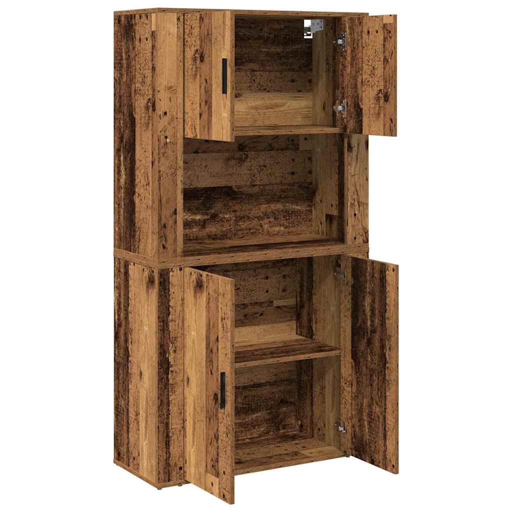 Highboard Staro drvo 80 x 33 x 150 cm Konstruirano drvo