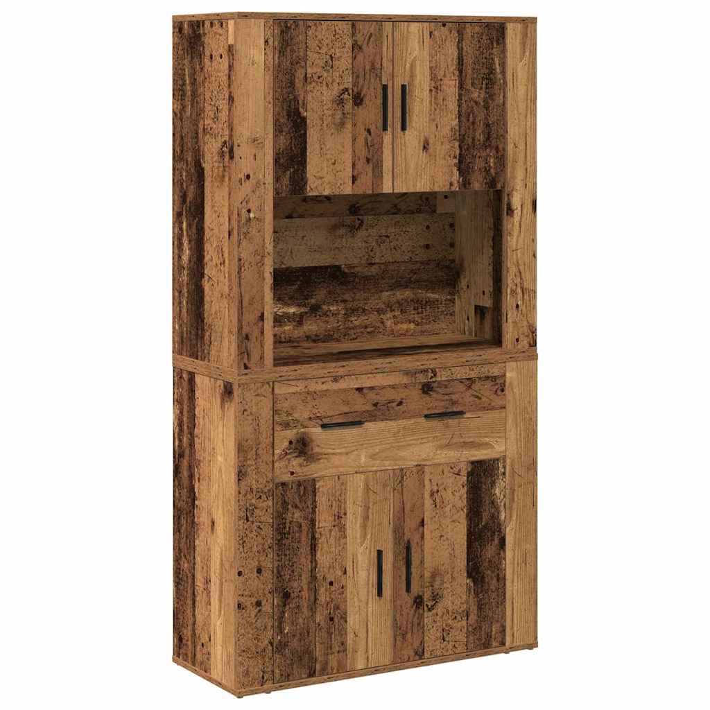 Highboard Staro drvo 80 x 33 x 150 cm Konstruirano drvo