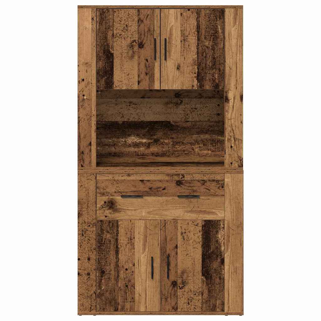 Highboard Staro drvo 80 x 33 x 150 cm Konstruirano drvo