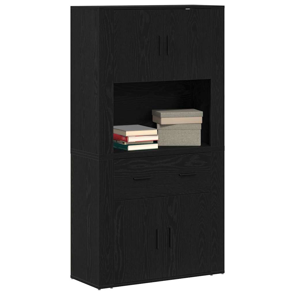 Crni hrast 80 x 33 x 150 cm