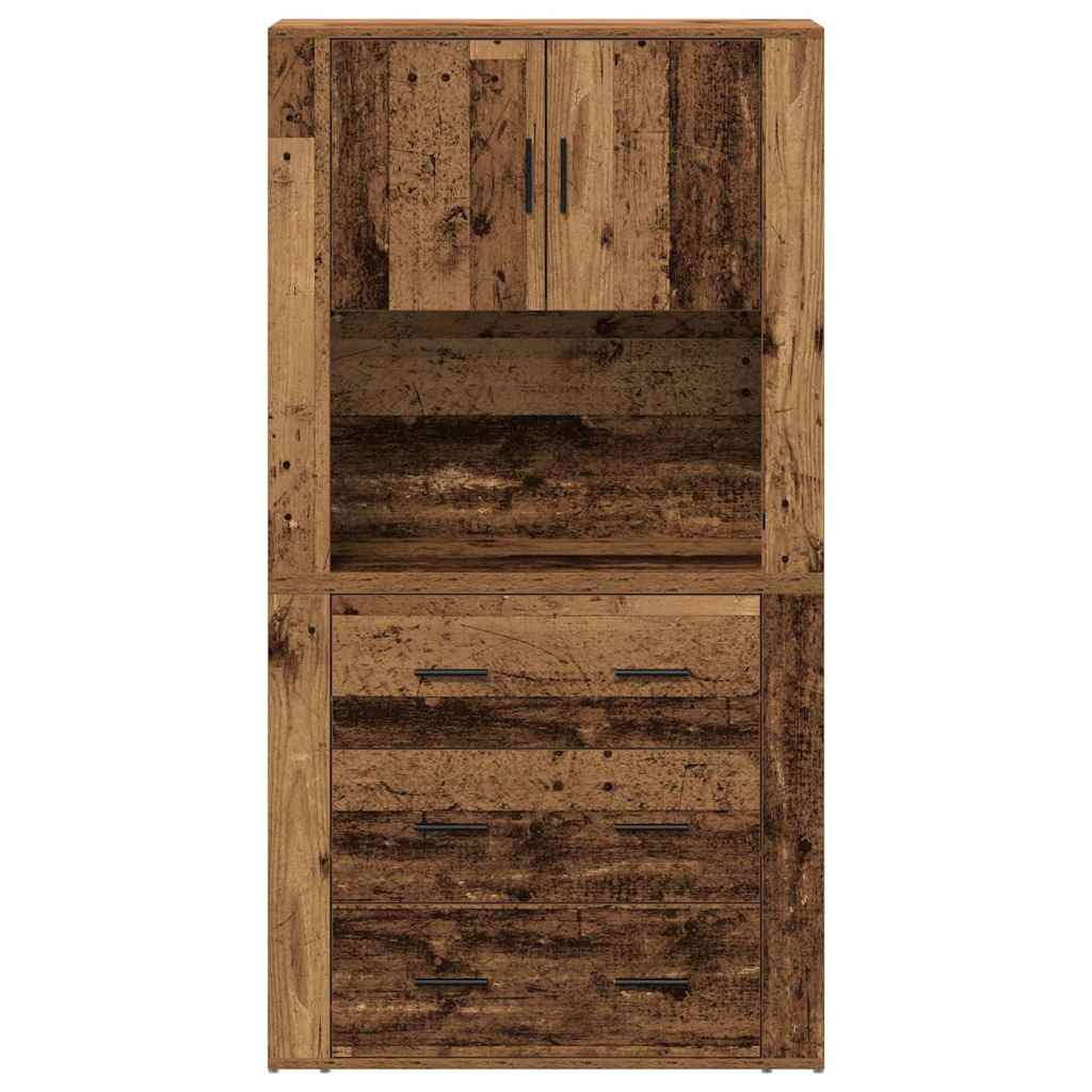 Highboard Staro drvo 80 x 33 x 150 cm Konstruirano drvo