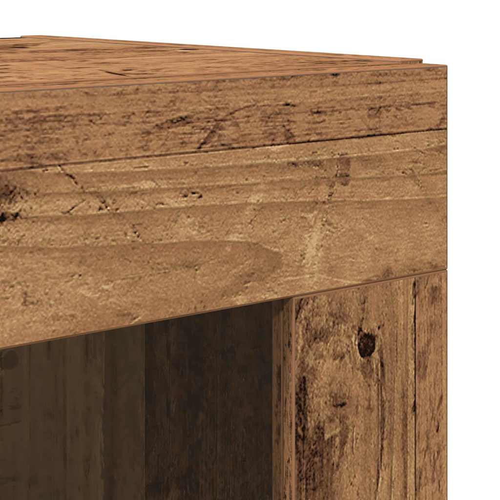 Highboard 2 kom. Staro drvo 69,5 x 34 x 180 cm