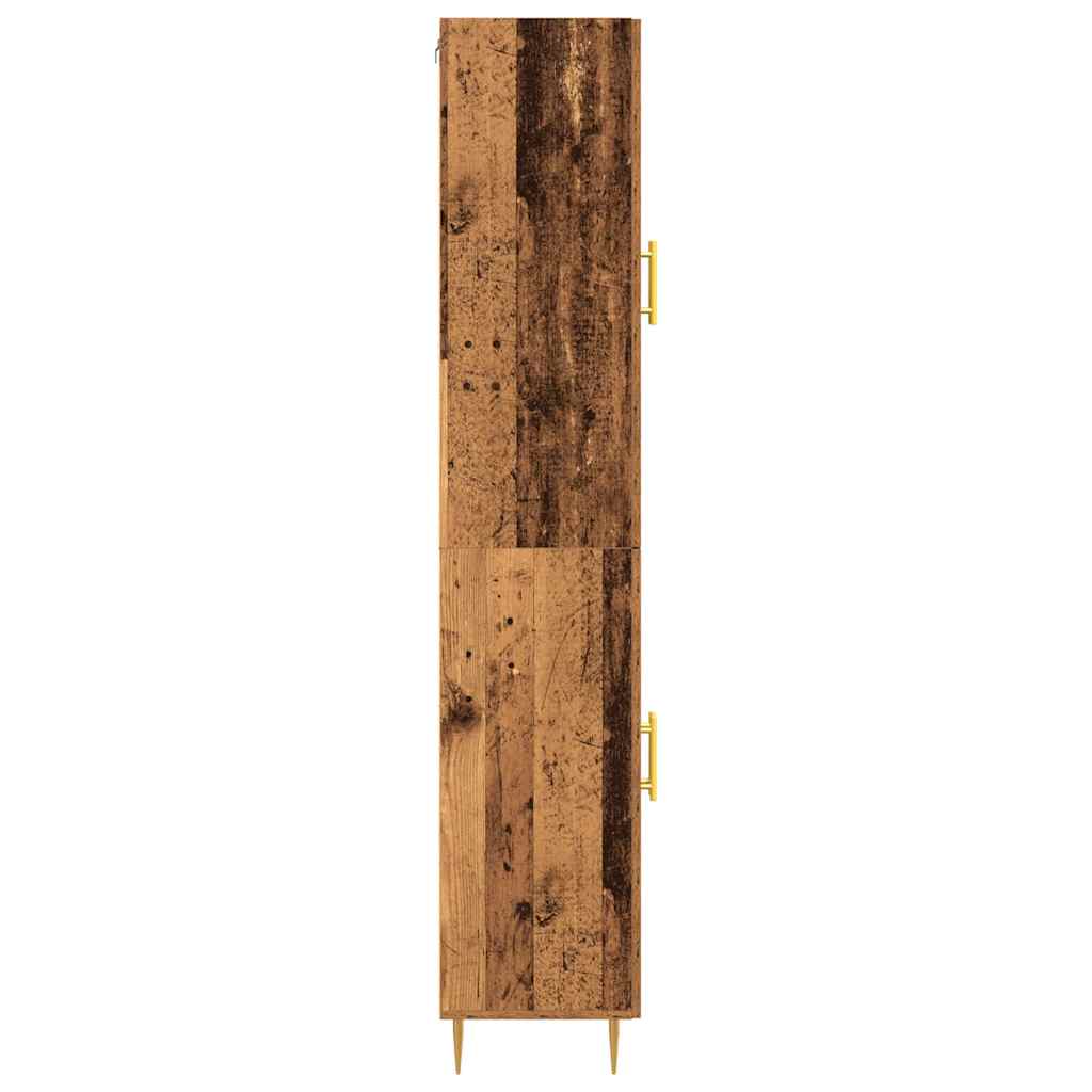 Highboard 2 kom. Staro drvo 69,5 x 34 x 180 cm