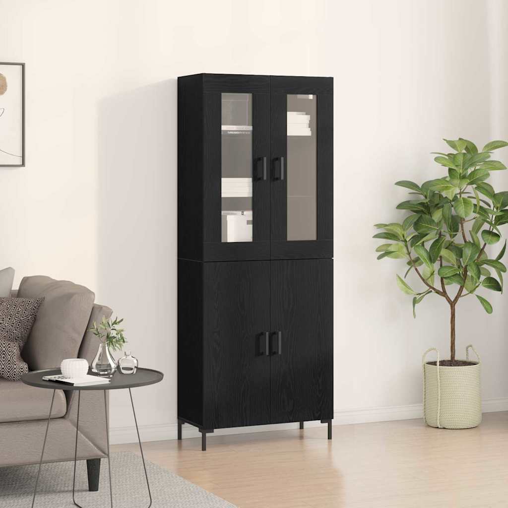 Highboard 2 pcs 69,5 x 34 x 180 cm Konstruirano drvo