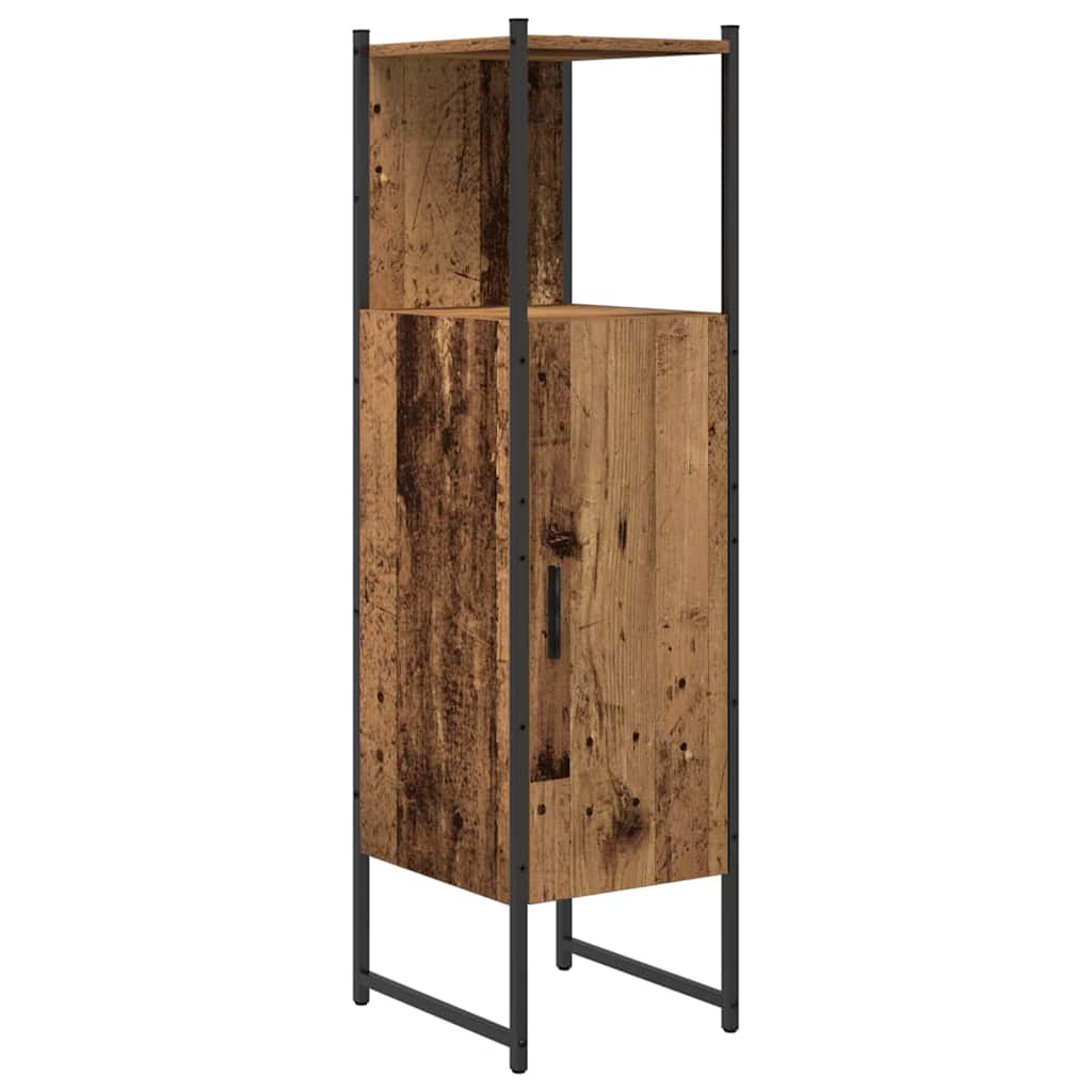 Set namještaja za kupaonicu 4 pcs Smeđa 33 x 33 x 185.5 cm