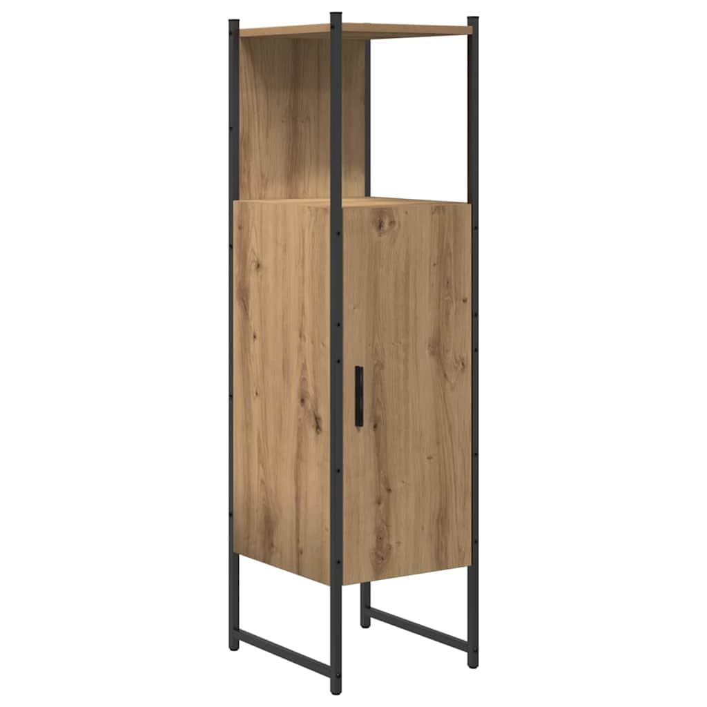 Set namještaja za kupaonicu 4 pcs Smeđa 33 x 33 x 185.5 cm