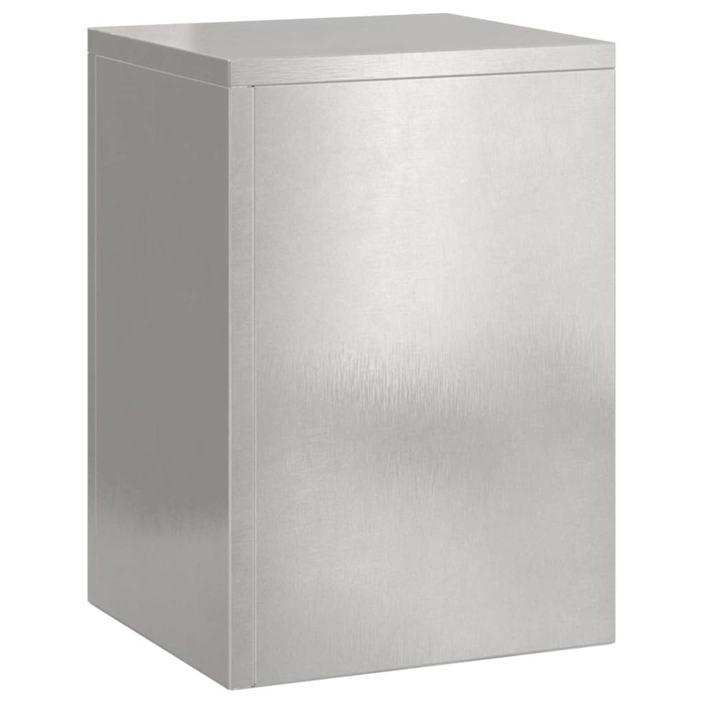 Stalak za biljke 2 pcs Srebrno 24 x 24 x 35 cm Nehrđajući čelik