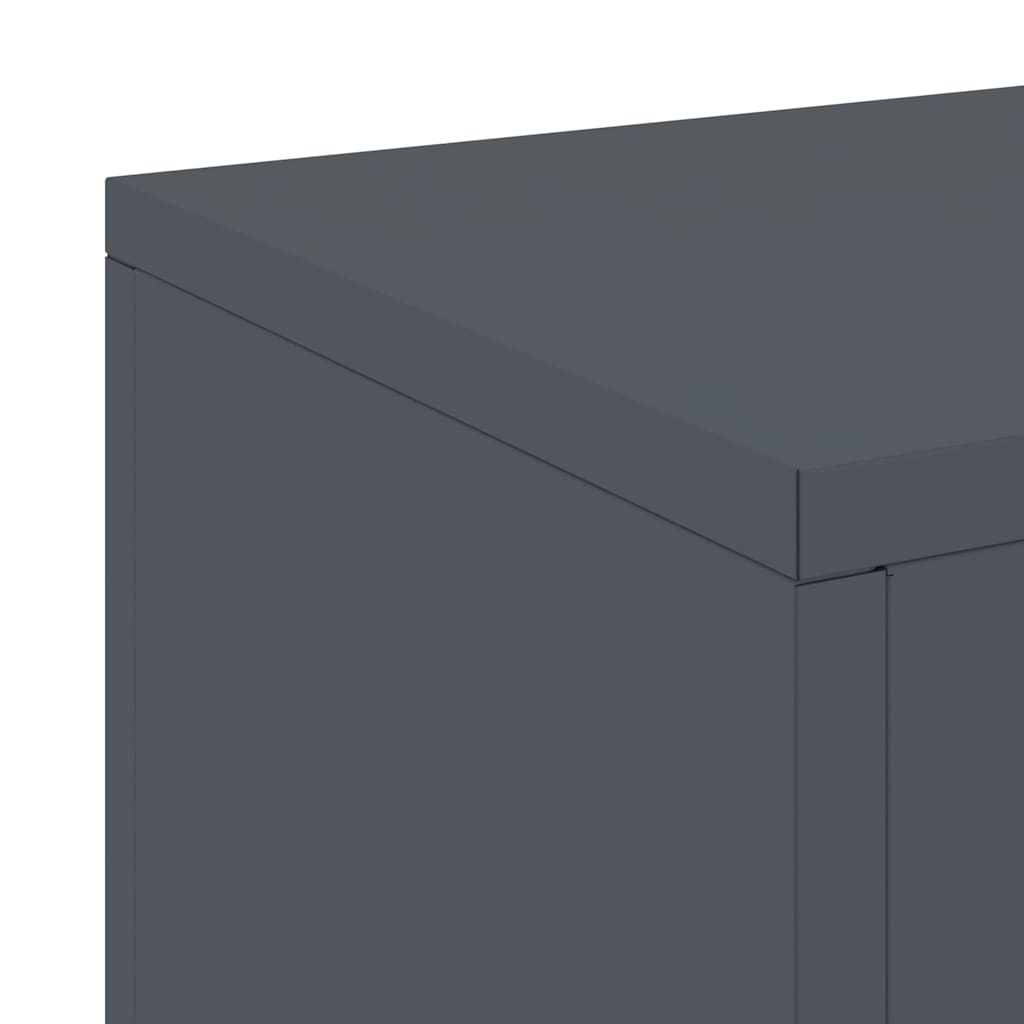Stalak za biljke 2 pcs Antracit 24 x 24 x 55 cm Čelik