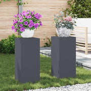 Stalak za biljke 2 pcs Antracit 24 x 24 x 55 cm Čelik