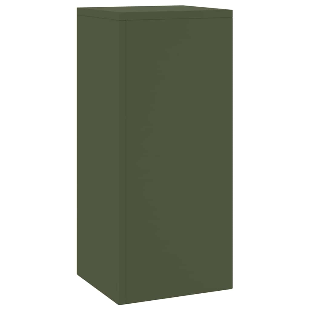 Stalak za biljke 2 pcs Maslinovo zelena 24 x 24 x 55 cm Čelik