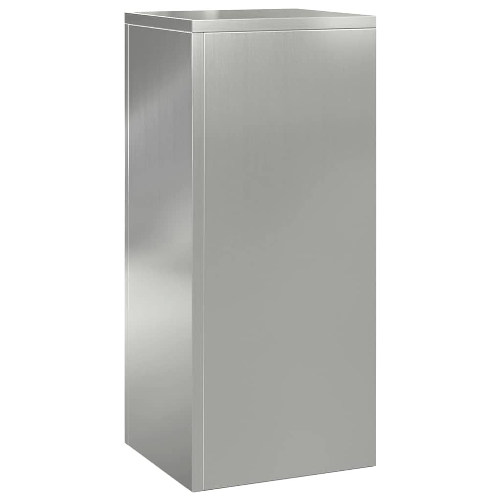 Stalak za biljke 2 pcs Srebrno 24 x 24 x 55 cm Pocinčani čelik