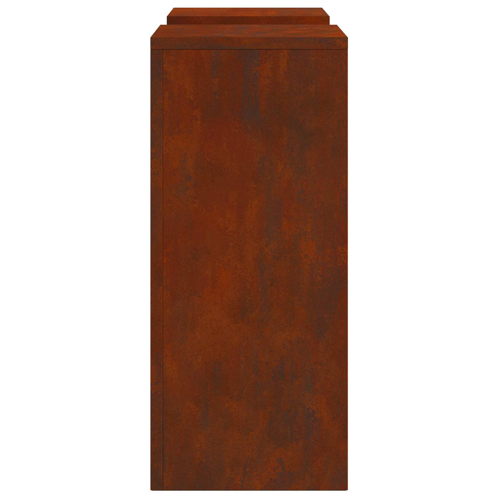 Stalak za biljke 2 pcs Rđa 24 x 24 x 55 cm
