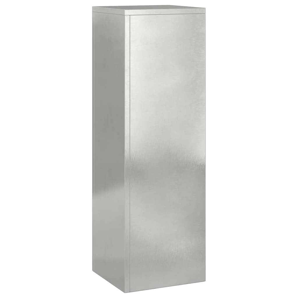 Stalak za biljke 2 pcs Srebrno 24 x 24 x 75 cm Nehrđajući čelik