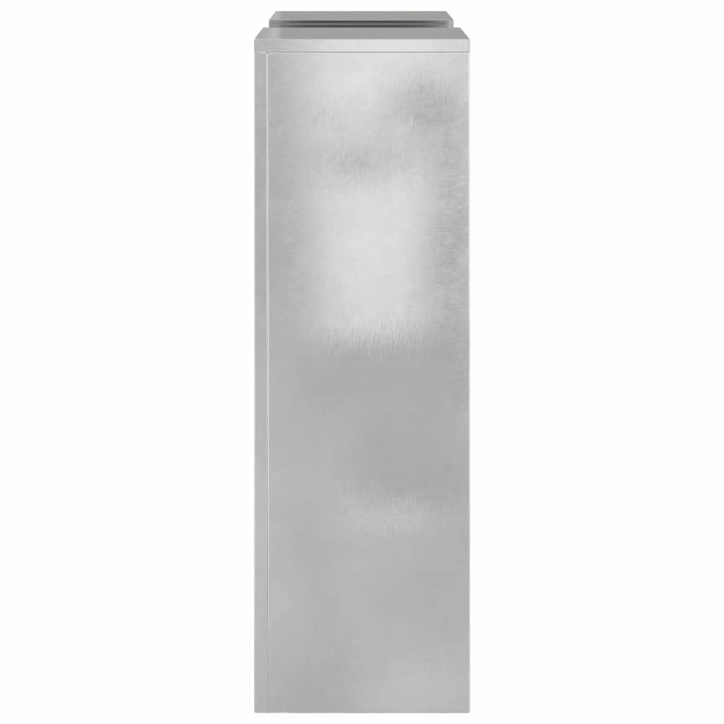 Stalak za biljke 2 pcs Srebrno 24 x 24 x 75 cm Nehrđajući čelik