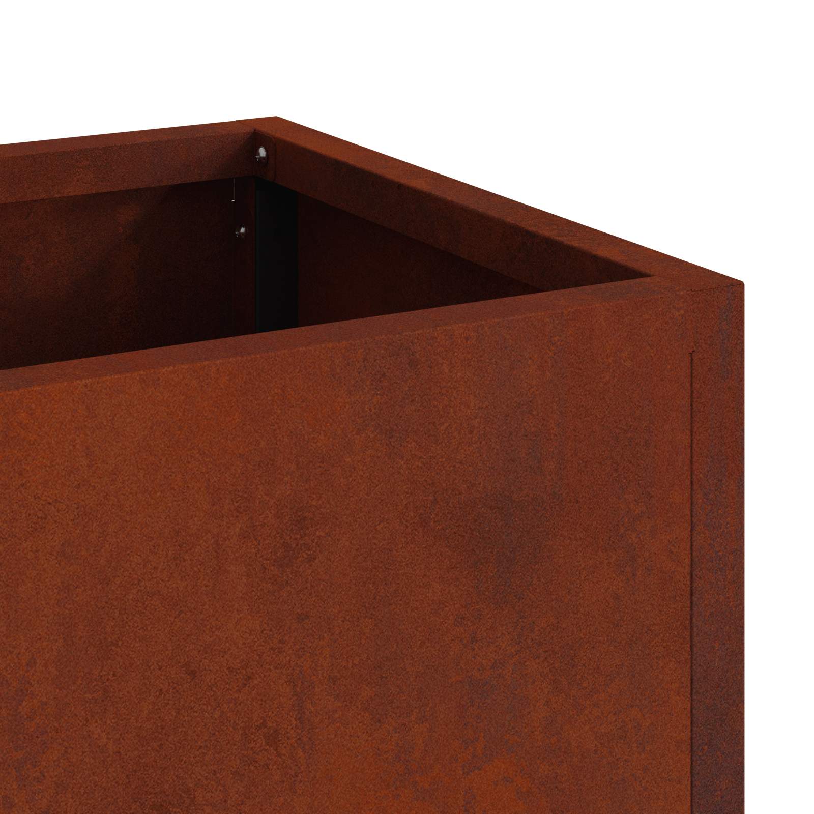 Povišeni Vrtni Planter Rđa 60 x 26 x 45 cm