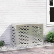 Pokrov za klima uređaj Srebrno 100 x 50 x 70 cm Cinkani čelik