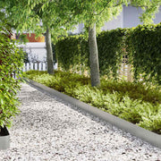 Ograda oko Travnjaka 30 pcs Srebrno 100 x 0.05 x 20 cm