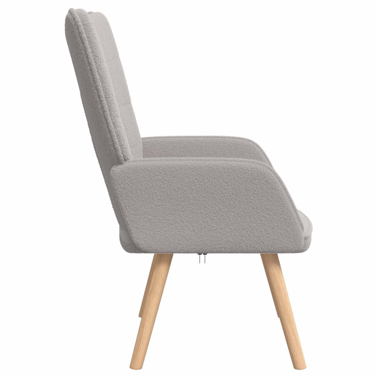 fotelja Svijetlo siva 62 x 67 x 95,5 cm Sherpa Tkanina