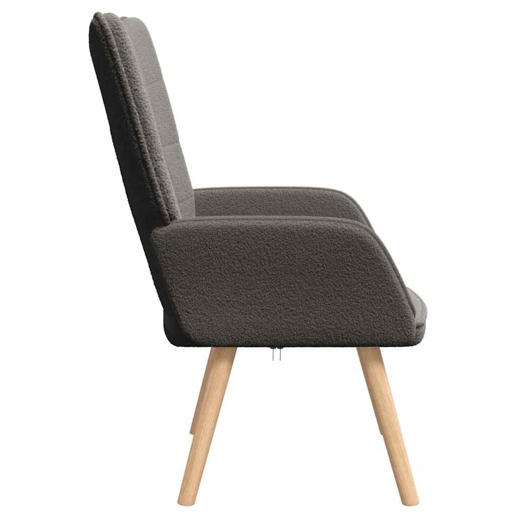 fotelja Tamno siva 62 x 67 x 95,5 cm Sherpa Tkanina