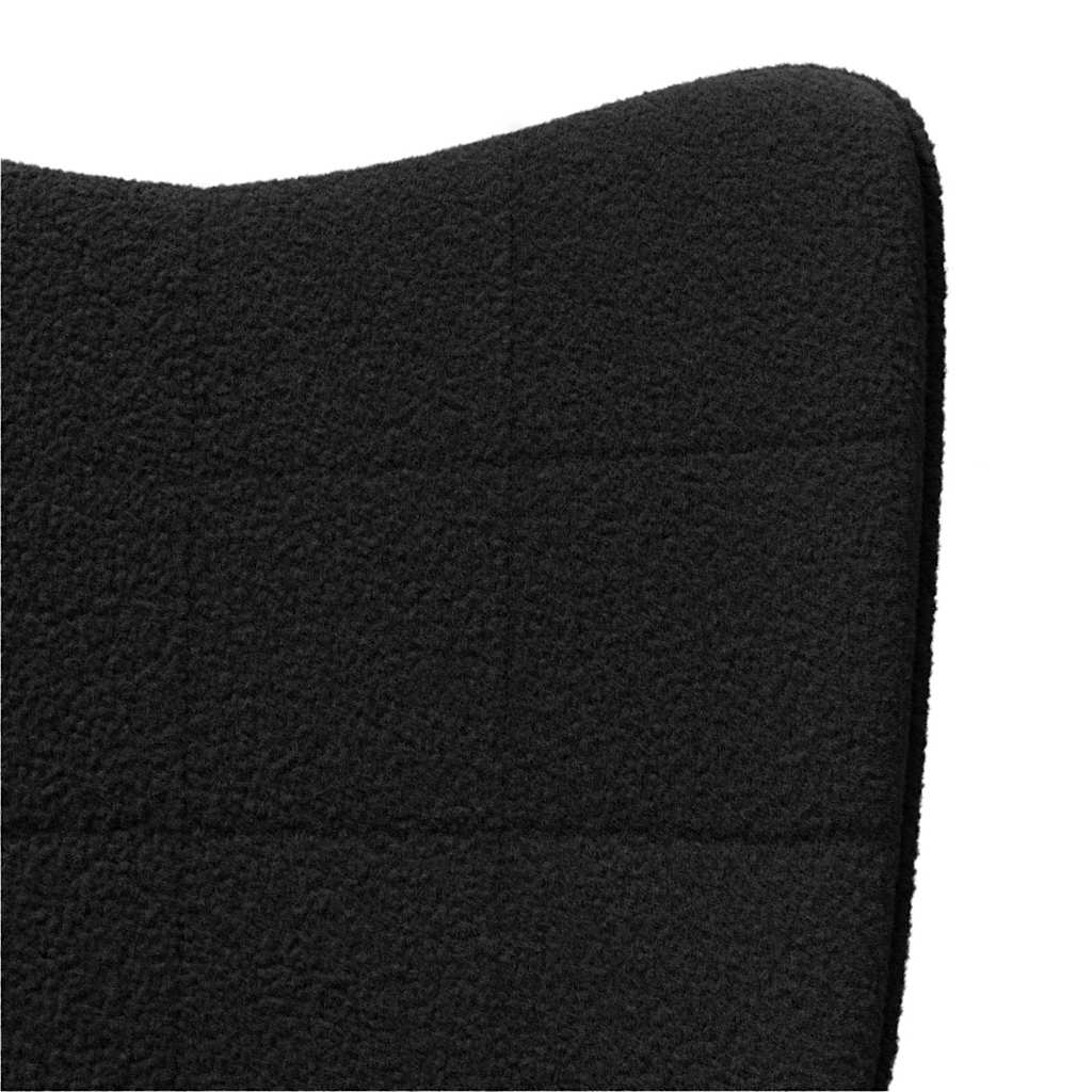 fotelja Crna 62 x 67 x 95,5 cm Sherpa Tkanina
