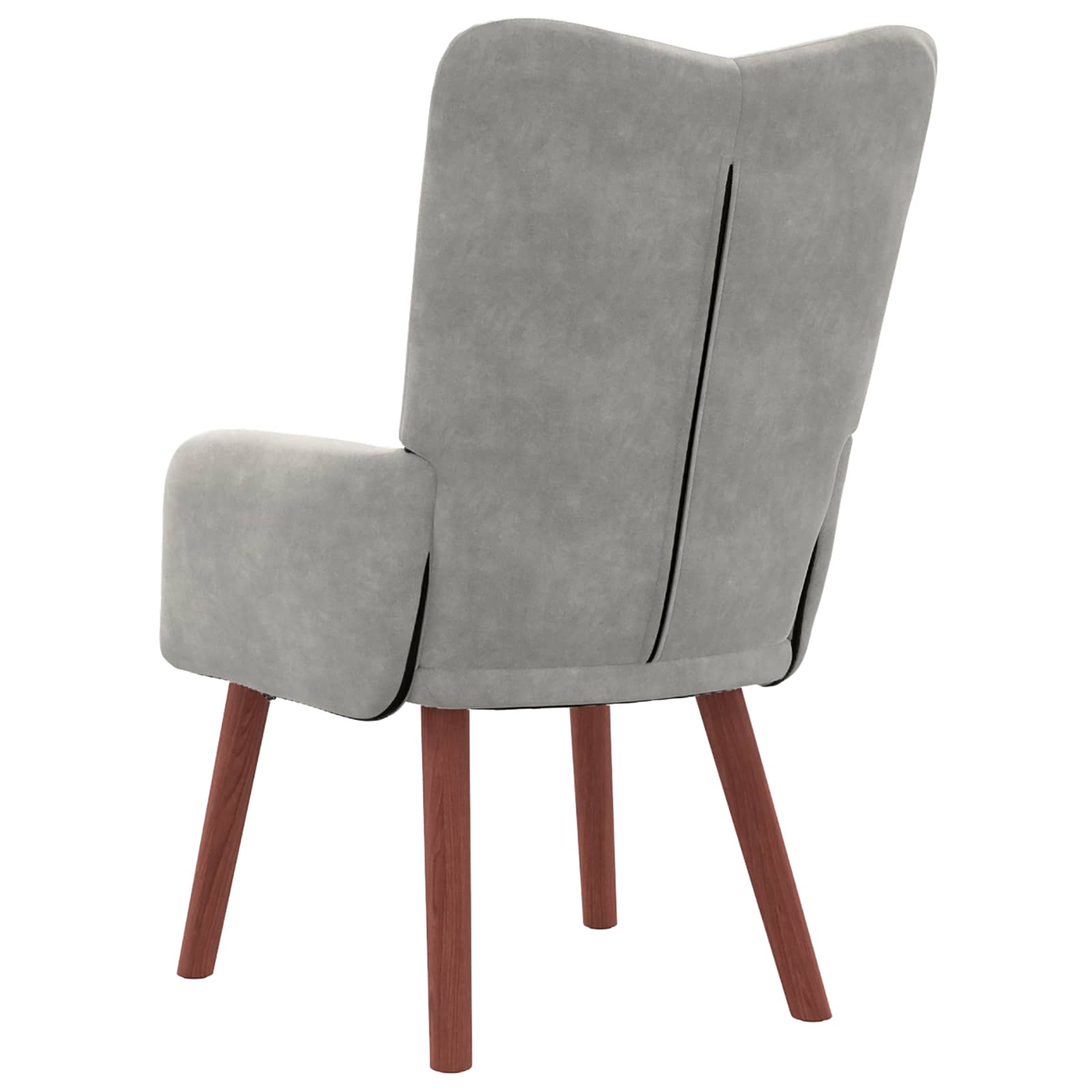 fotelja Svijetlo siva 63 x 67 x 94 cm Baršun