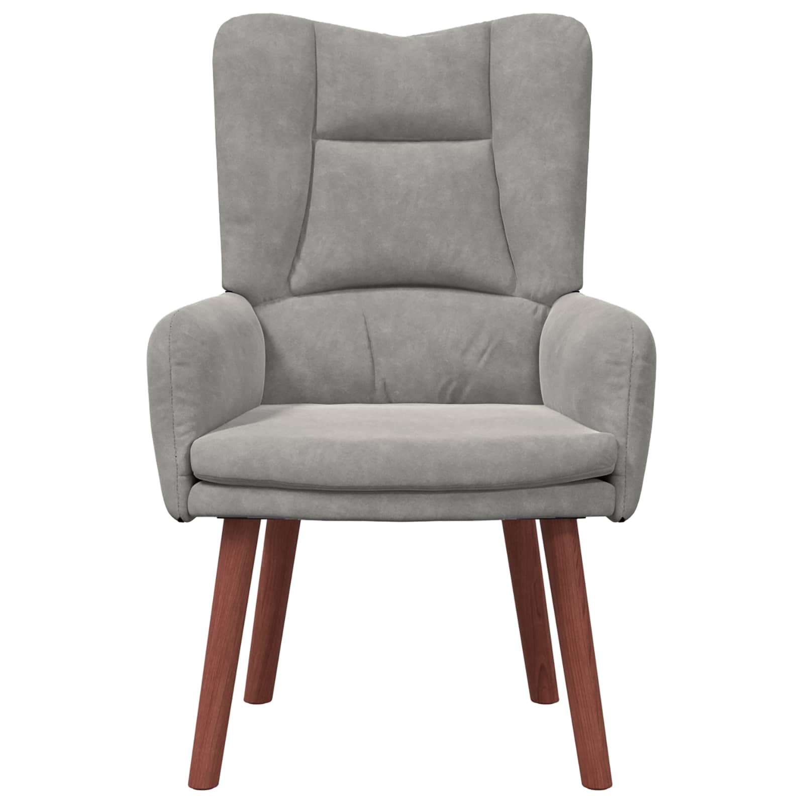 fotelja Svijetlo siva 63 x 67 x 94 cm Baršun