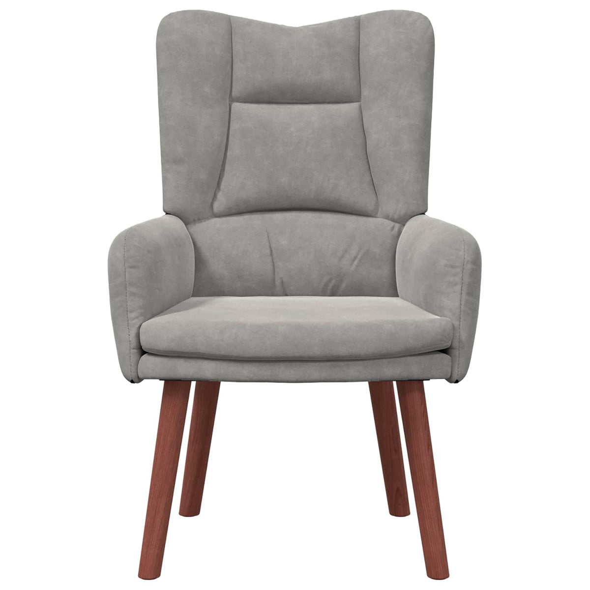 fotelja Svijetlo siva 63 x 67 x 94 cm Baršun