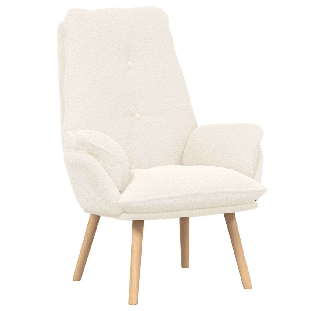 fotelja Krema 69 x 74 x 93 cm Sherpa Tkanina
