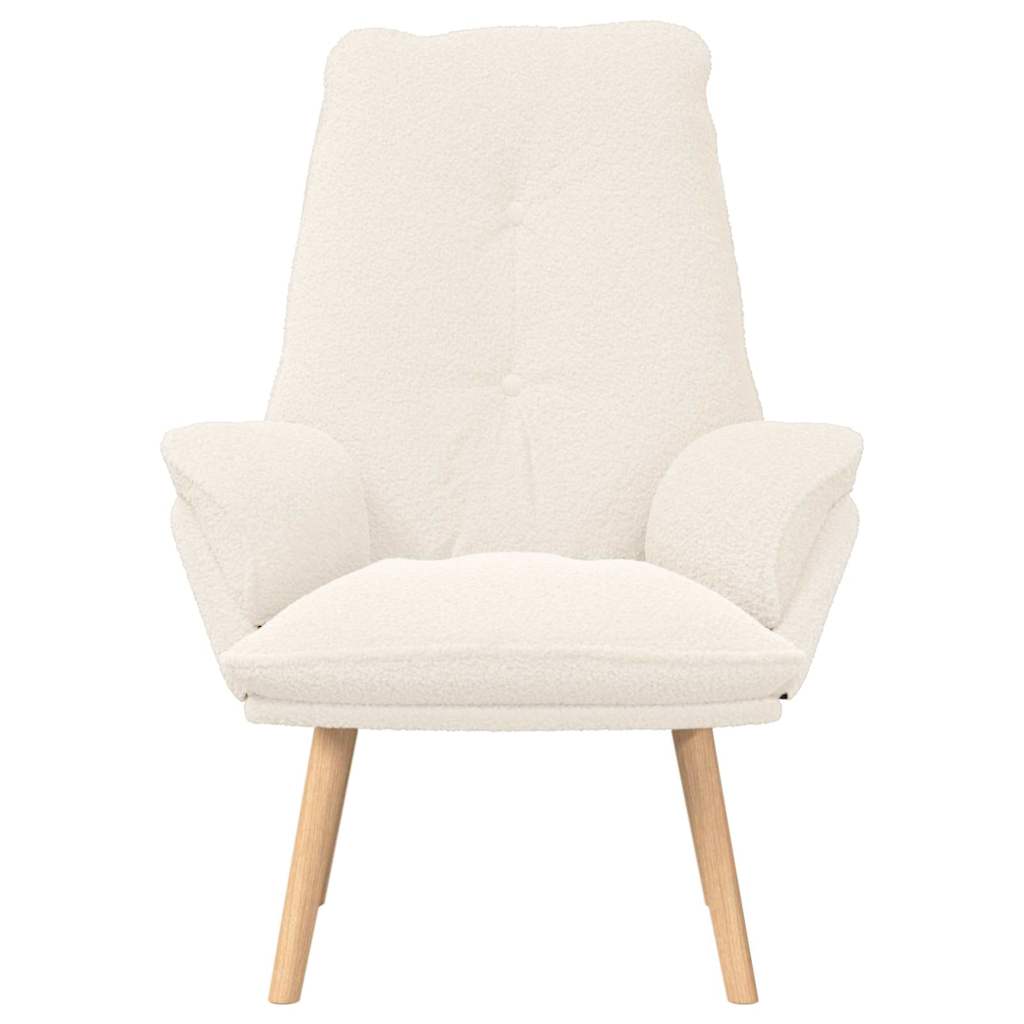 fotelja Krema 69 x 74 x 93 cm Sherpa Tkanina