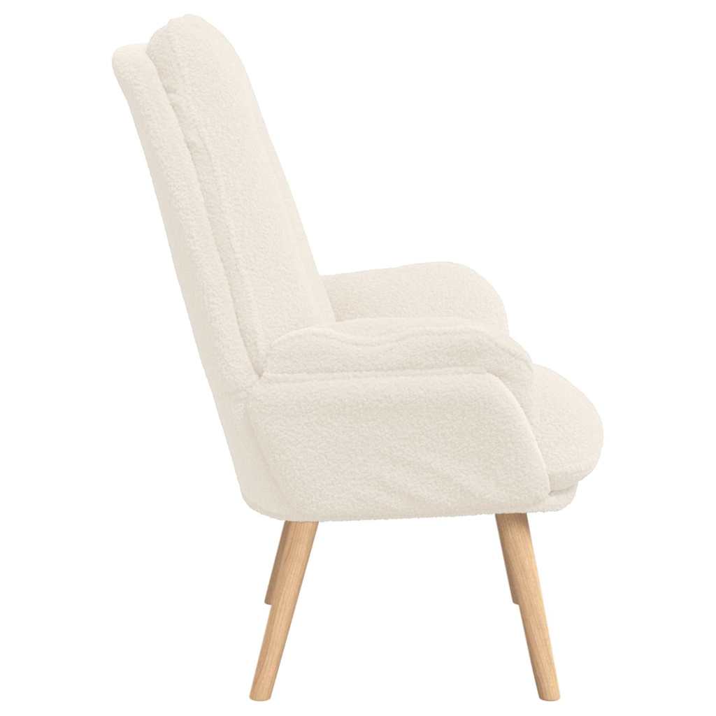 fotelja Krema 69 x 74 x 93 cm Sherpa Tkanina