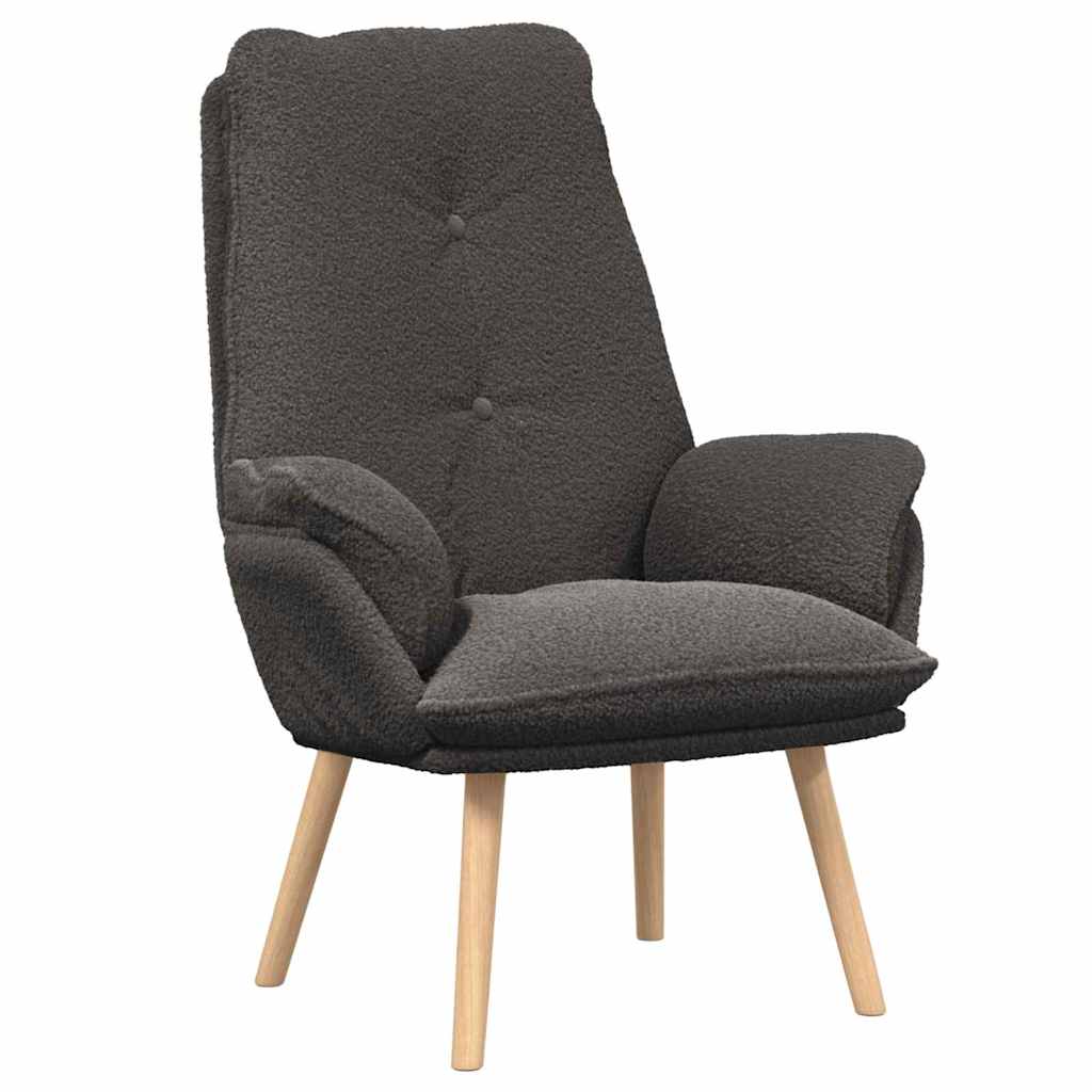 fotelja Tamno siva 69 x 74 x 93 cm Sherpa Tkanina