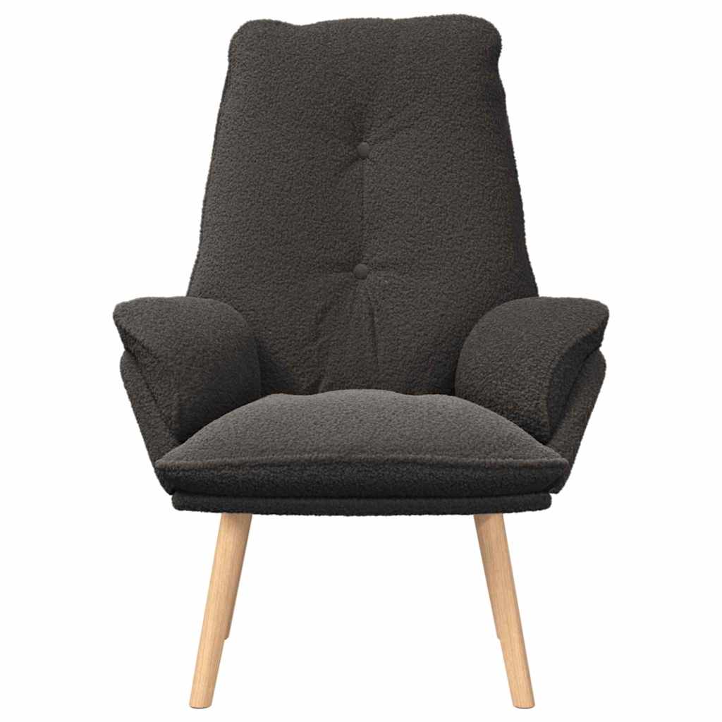 fotelja Tamno siva 69 x 74 x 93 cm Sherpa Tkanina