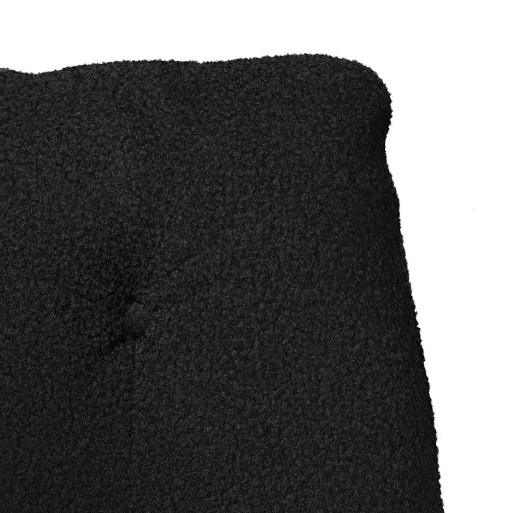 fotelja Crna 69 x 74 x 93 cm Sherpa Tkanina