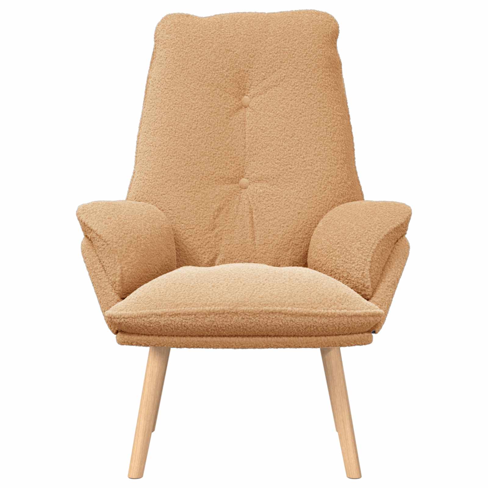 fotelja Bež 69 x 74 x 93 cm Sherpa Tkanina