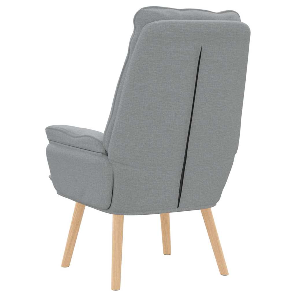 fotelja Svijetlo siva 69 x 74 x 93 cm Tkanina i šperploča