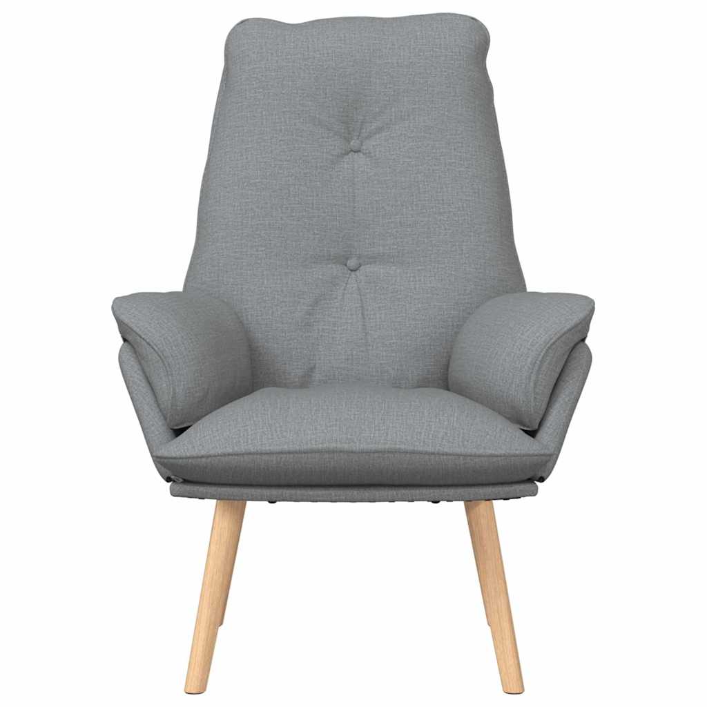 fotelja Svijetlo siva 69 x 74 x 93 cm Tkanina i šperploča