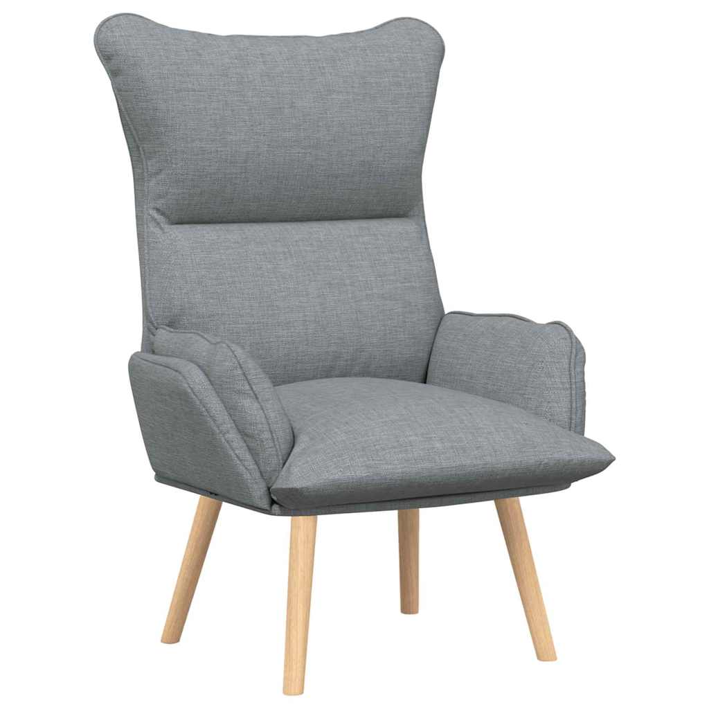 fotelja Svijetlo siva 69 x 74 x 93 cm Tkanina i šperploča