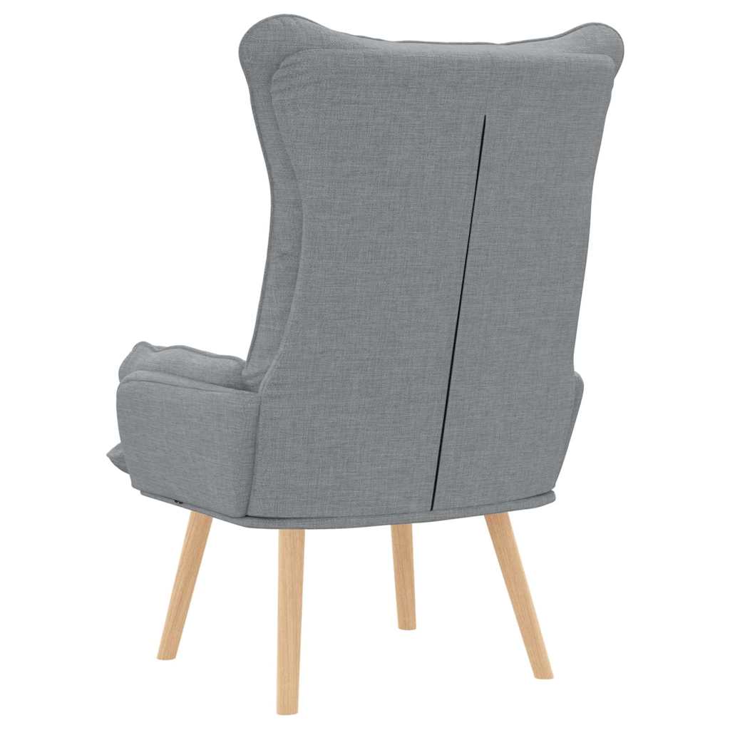fotelja Svijetlo siva 69 x 74 x 93 cm Tkanina i šperploča