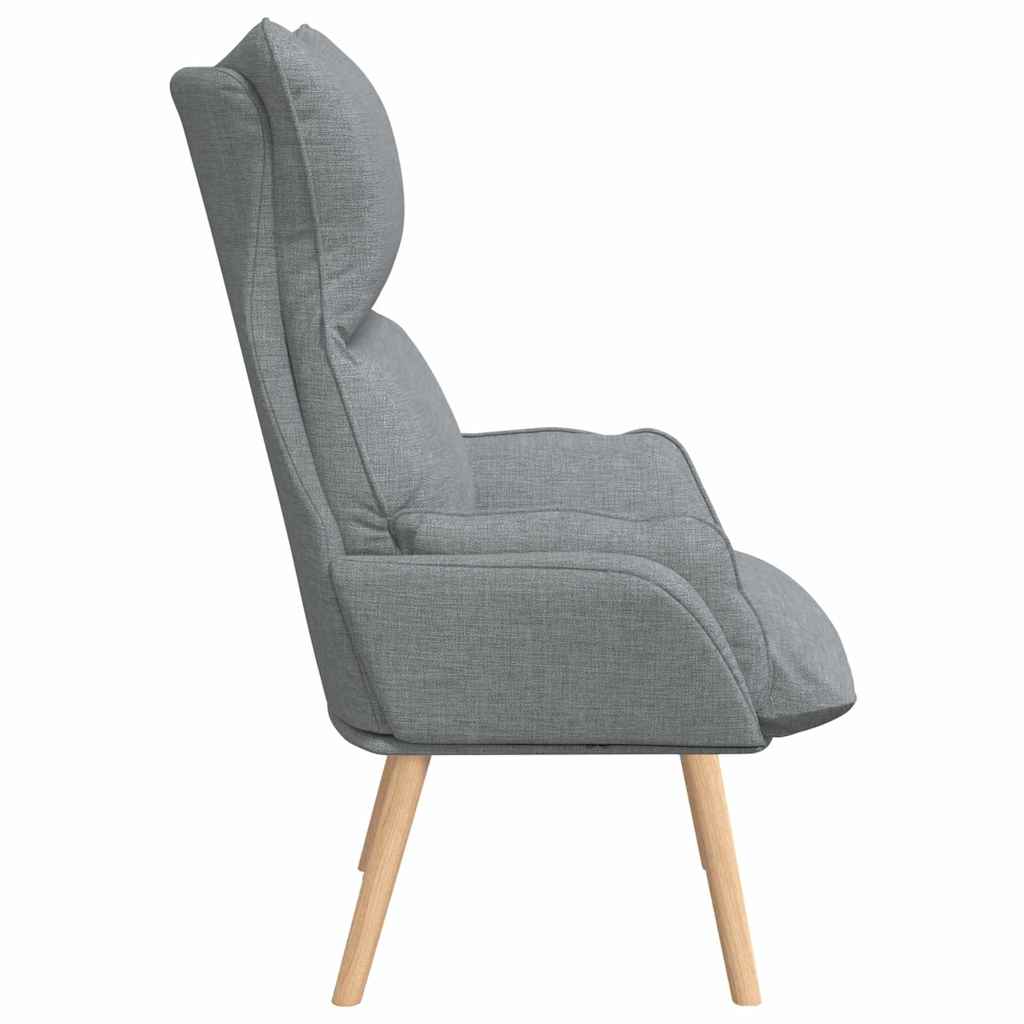 fotelja Svijetlo siva 69 x 74 x 93 cm Tkanina i šperploča