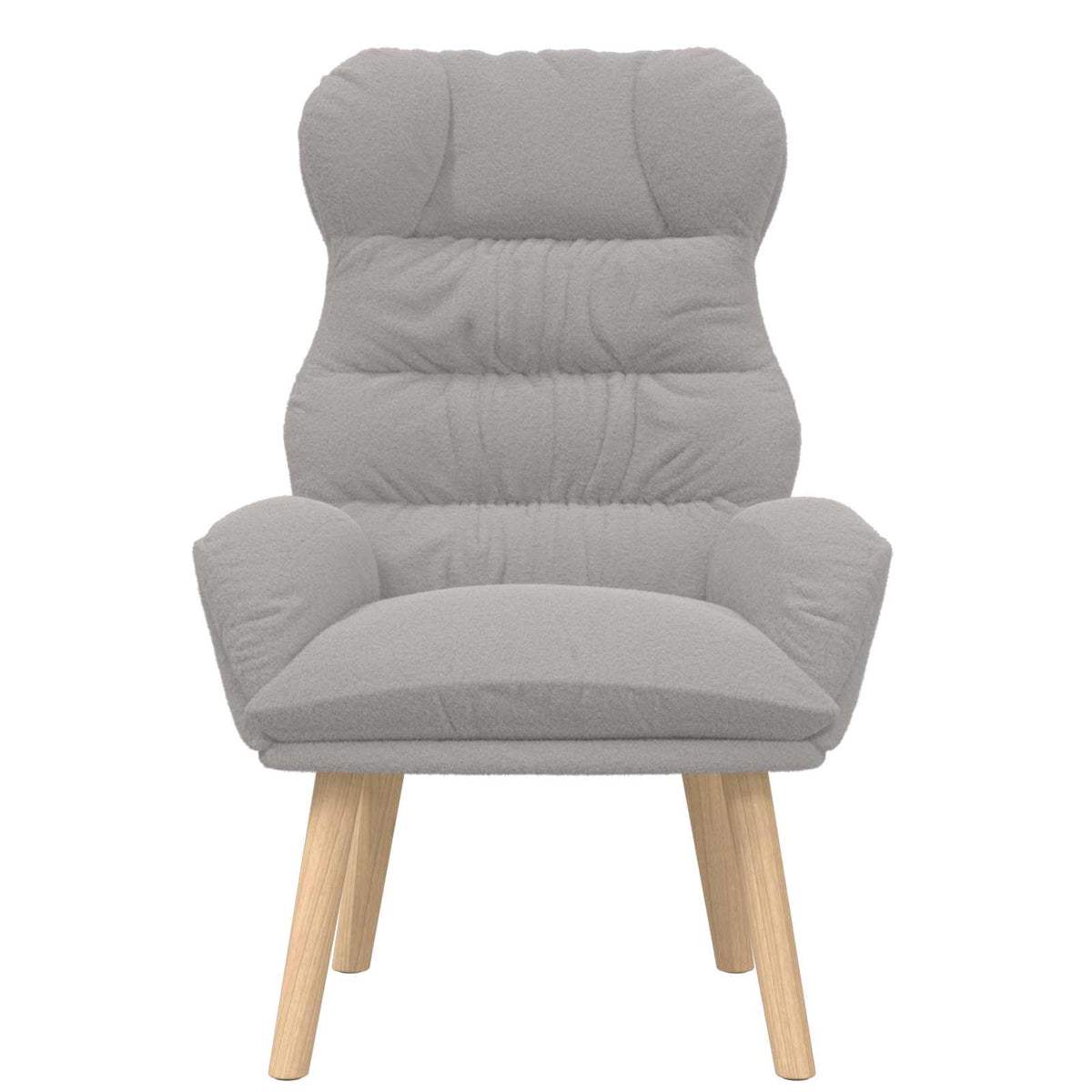 fotelja Svijetlo siva 69 x 74 x 93 cm Sherpa Tkanina