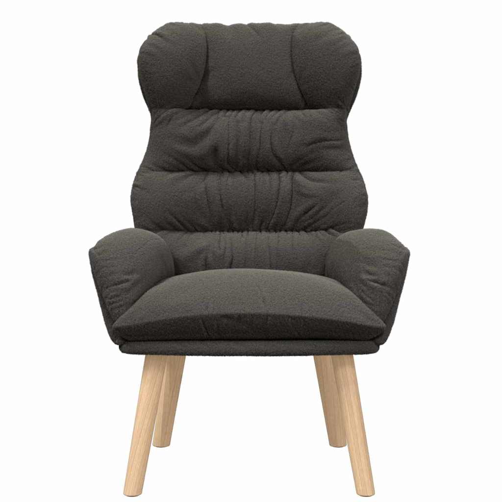 fotelja Tamno siva 69 x 74 x 93 cm Sherpa Tkanina