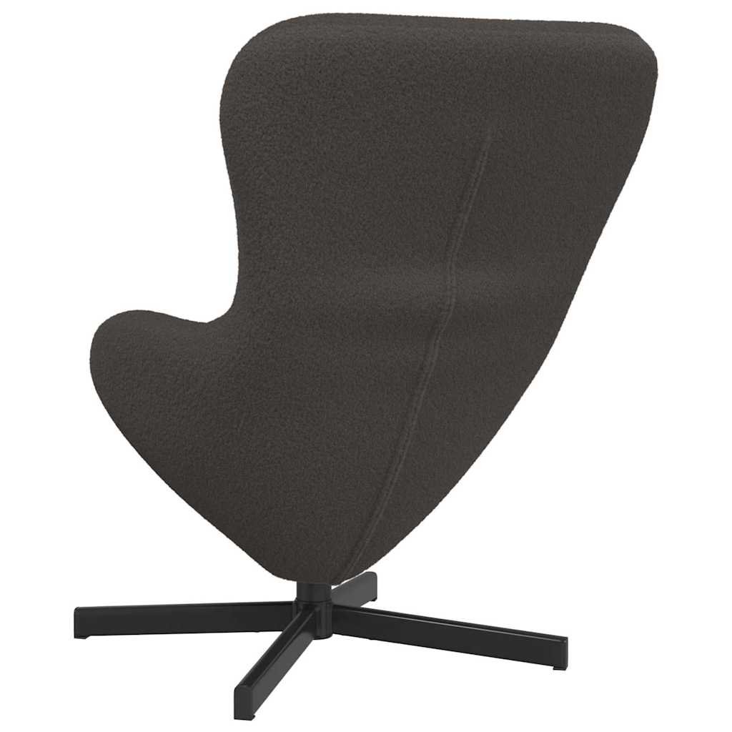 Jajolika fotelja Tamno siva 63 x 73 x 90 cm tkanina