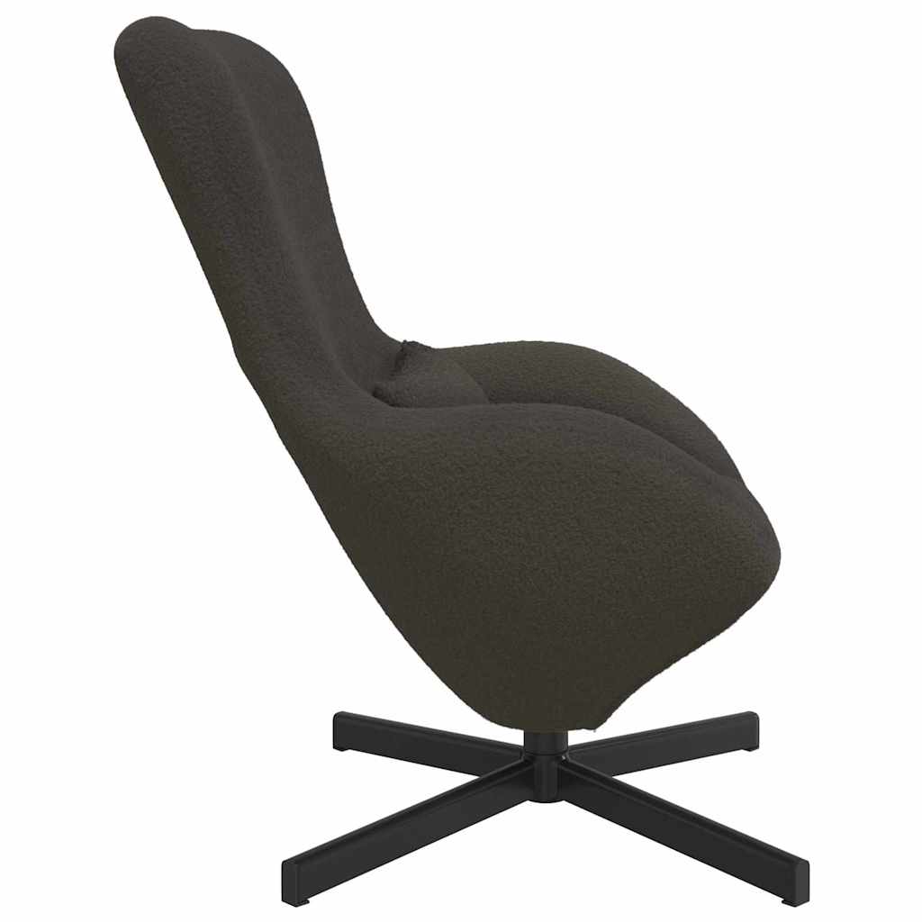 Jajolika fotelja Tamno siva 63 x 73 x 90 cm tkanina