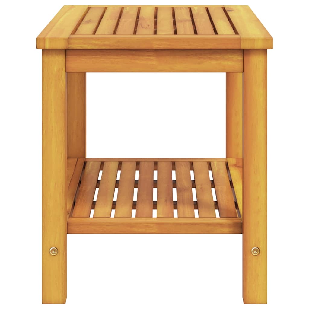 Bocni stol Prirodna nafta 70 x 40 x 45 cm Čvrsto drvo akacije