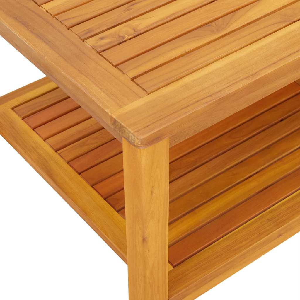 Bocni stol Prirodna nafta 90 x 50 x 45 cm Čvrsto drvo akacije