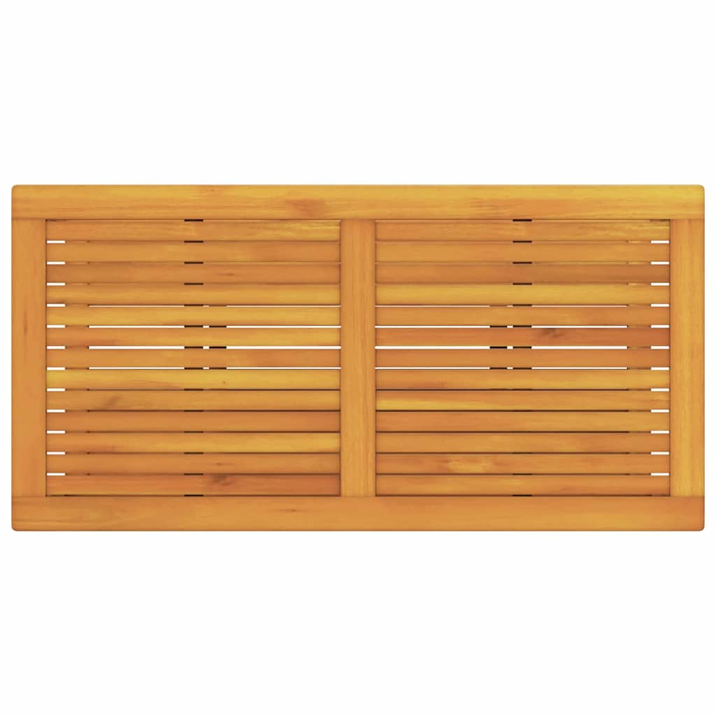 Bocni stol Prirodna nafta 110 x 55 x 45 cm Čvrsto drvo akacije