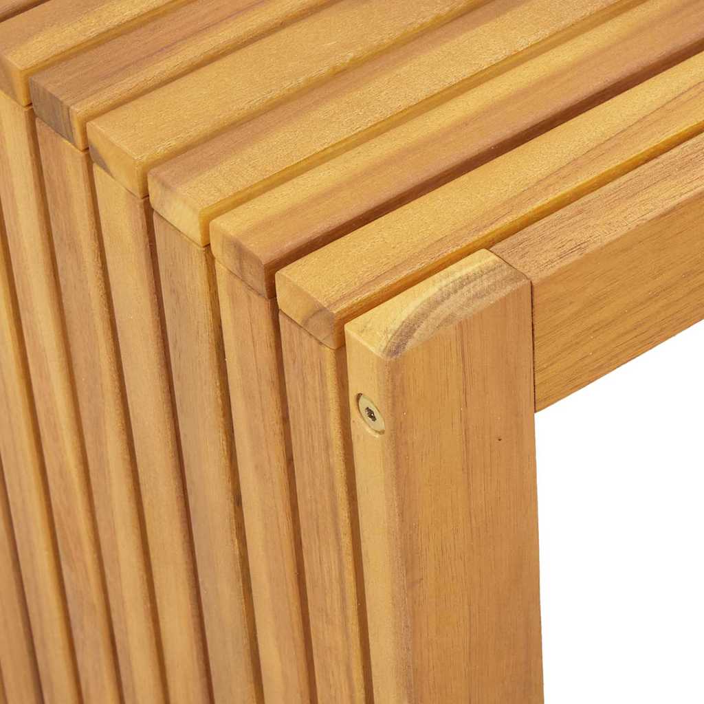 Bocni stol Prirodna nafta 70 x 35 x 35 cm Čvrsto drvo akacije