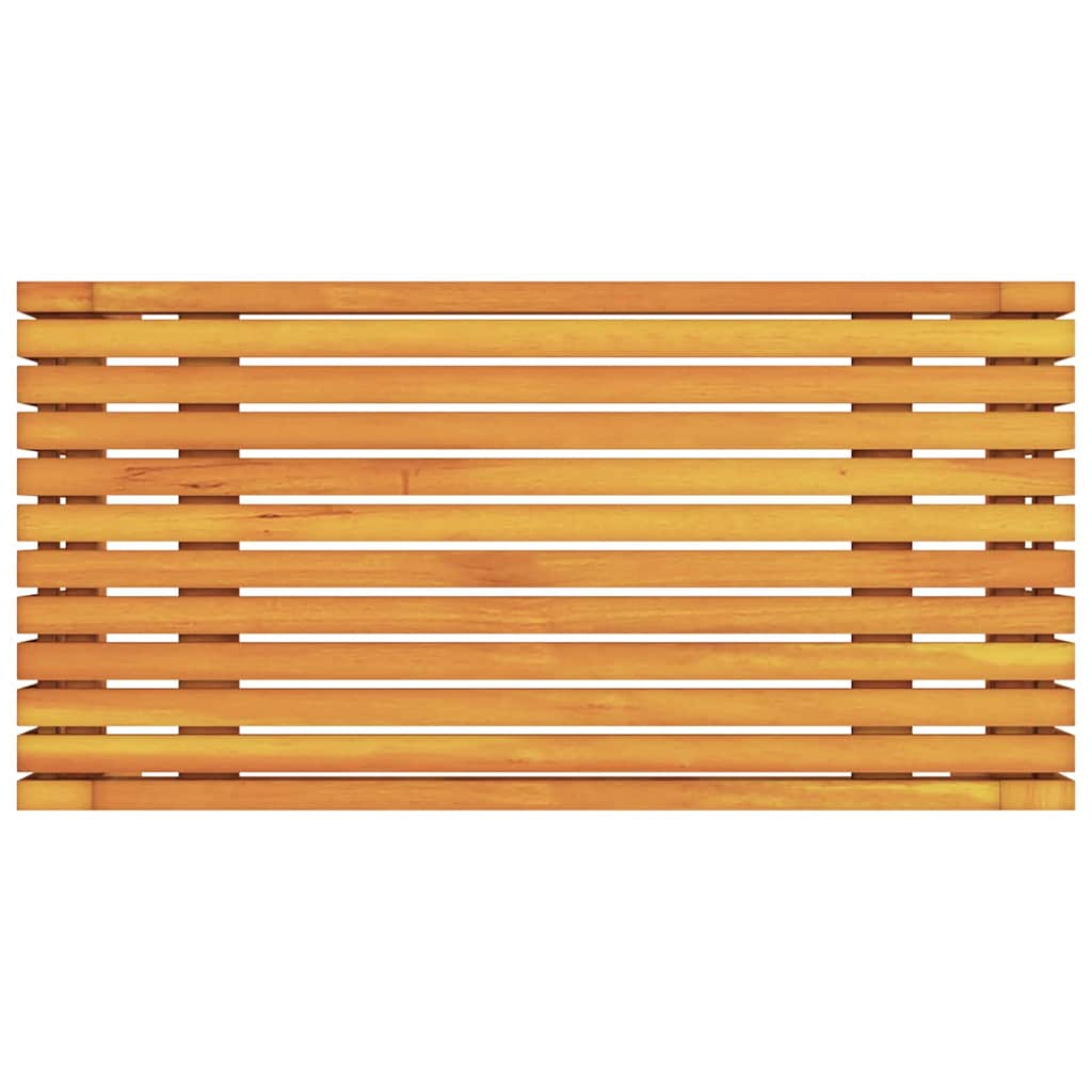 Bocni stol Prirodna nafta 70 x 35 x 35 cm Čvrsto drvo akacije