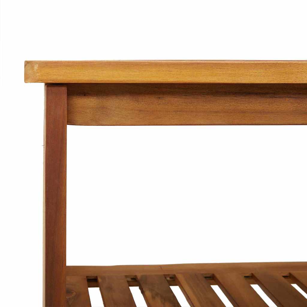 Vrtni ormar Prirodna 90 x 40 x 90cm Čvrsto drvo akacije
